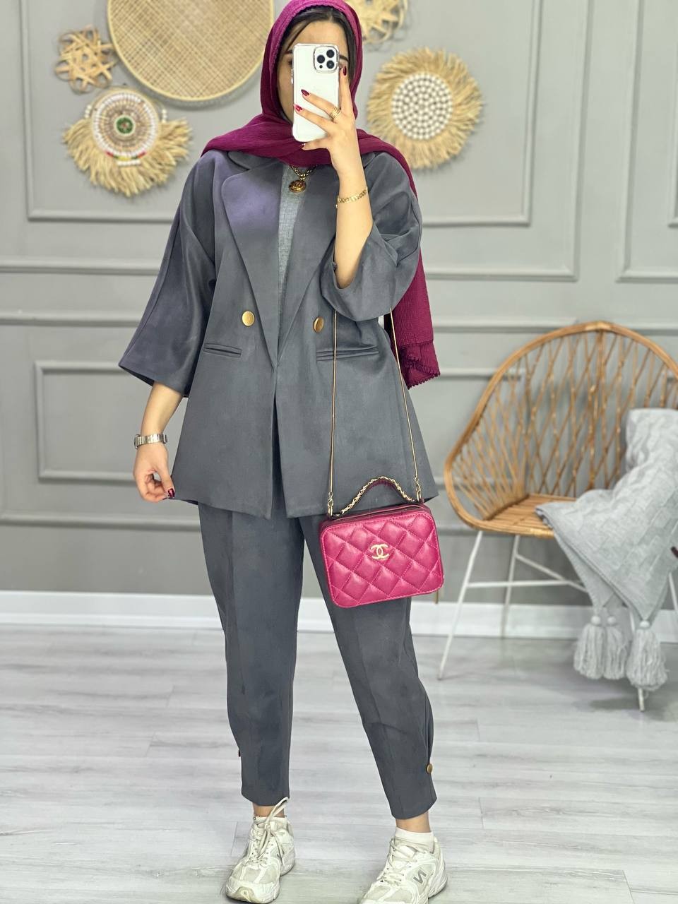 1008-کت شلوار سوییت همتا