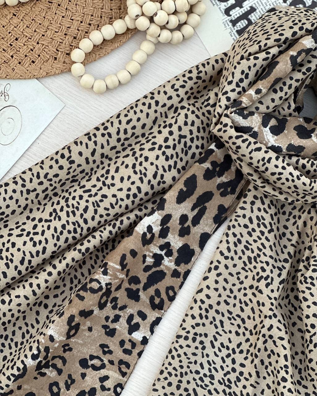 0209_ شال پلنگی فلور