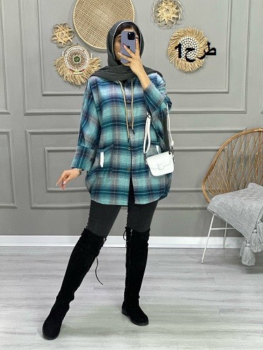 0802_شکت چهارخونه کلاهدار