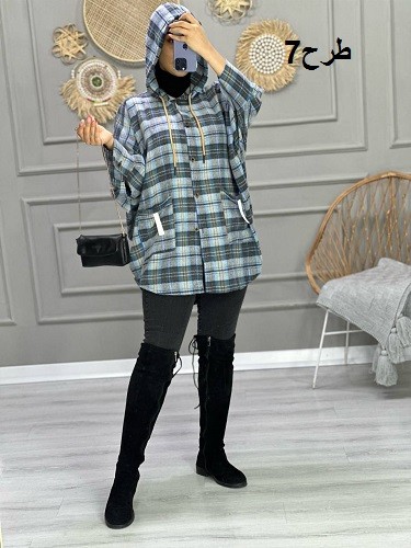 0802_شکت چهارخونه کلاهدار