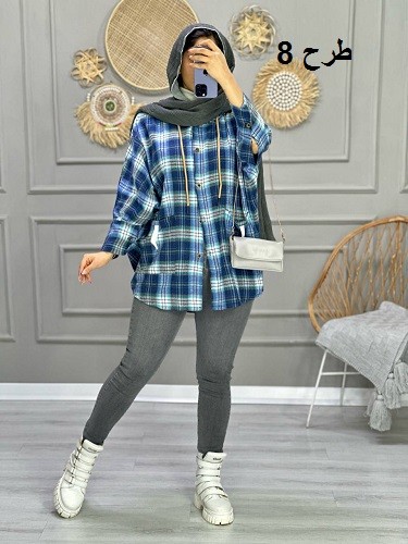 0802_شکت چهارخونه کلاهدار