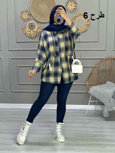 0802_شکت چهارخونه کلاهدار