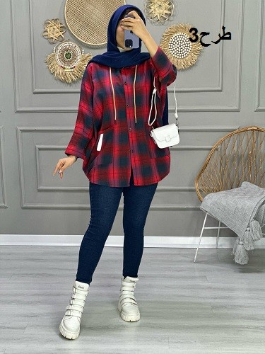 0802_شکت چهارخونه کلاهدار