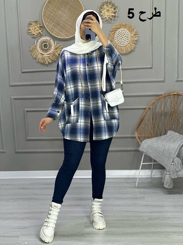 0802_شکت چهارخونه کلاهدار