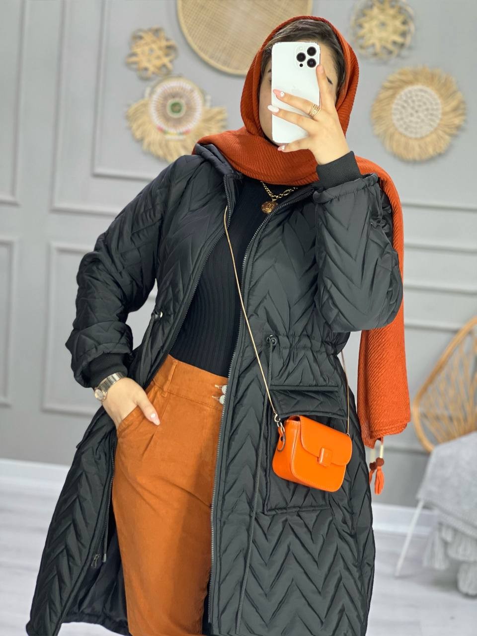 0803_کاپشن مشکی