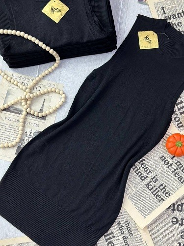 0825_ بافت گپ بدون آستین