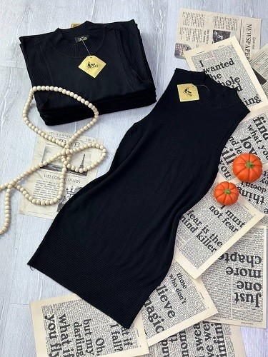 0825_ بافت گپ بدون آستین