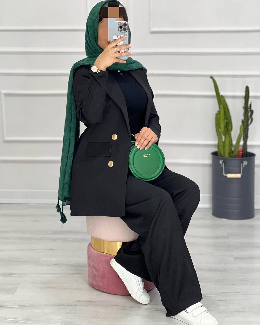 0834- کت شلوار مزونی سایدا