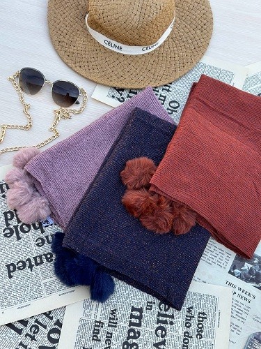 0184_شال پوبلین