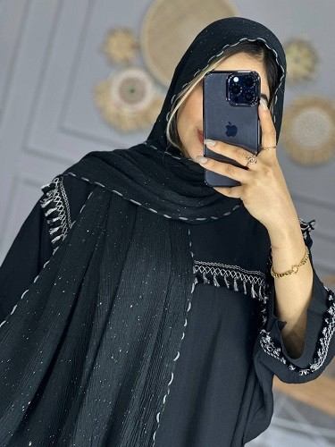 0124_شال مشکی کایلی