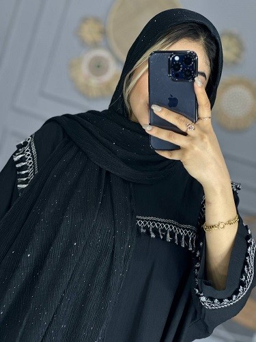 0124_شال مشکی کایلی