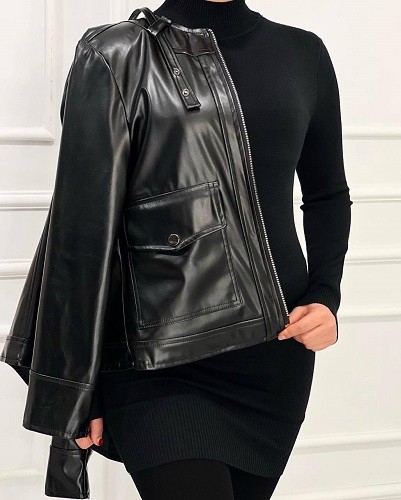 0863-بافت گپ آستین دار