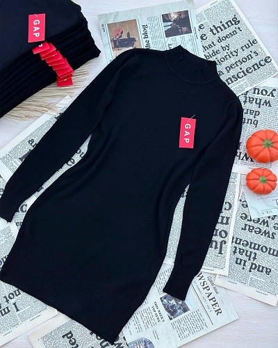 0863-بافت گپ آستین دار