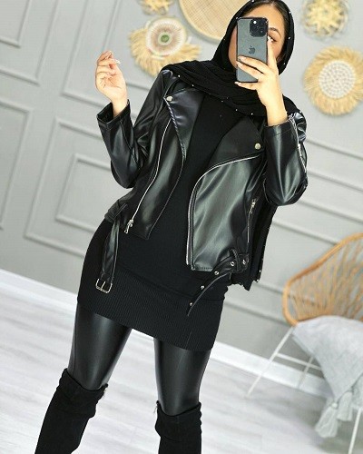 0863-بافت گپ آستین دار