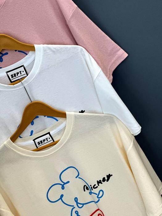 1445- تیشرت میکی موس کد 001