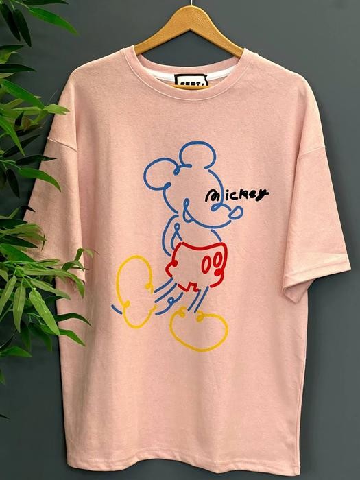 1445- تیشرت میکی موس کد 001