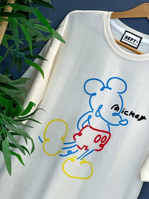 1445- تیشرت میکی موس کد 001