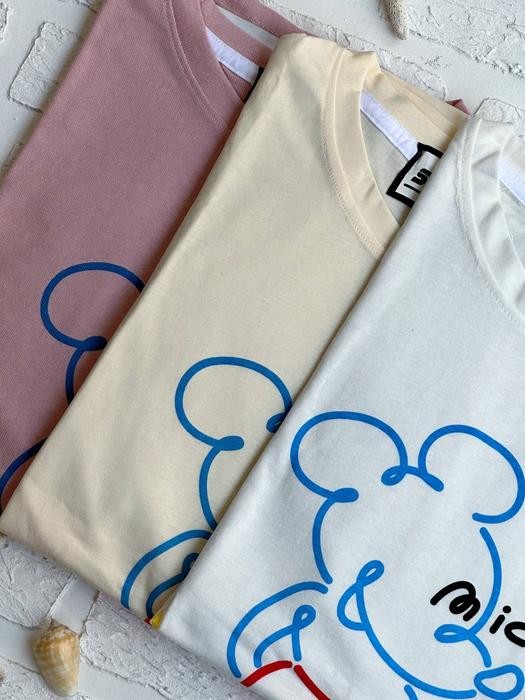 1445- تیشرت میکی موس کد 001