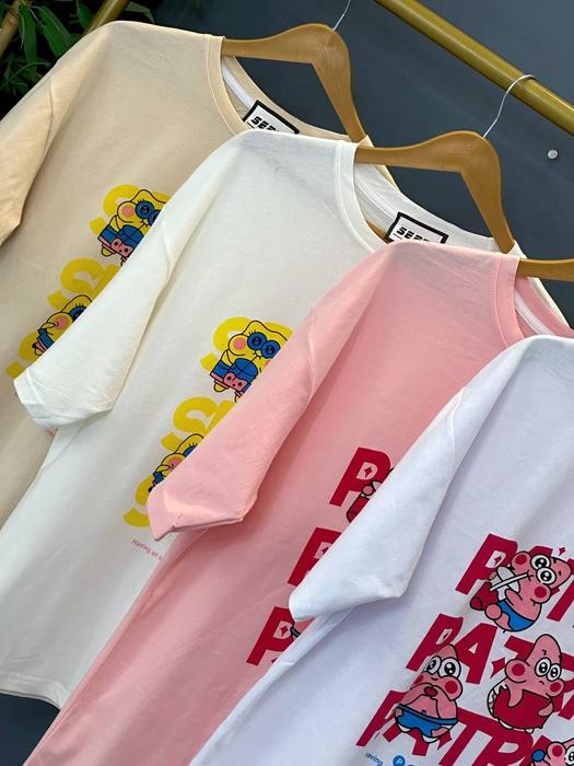 1454- تیشرت باب اسفنجی کد 007