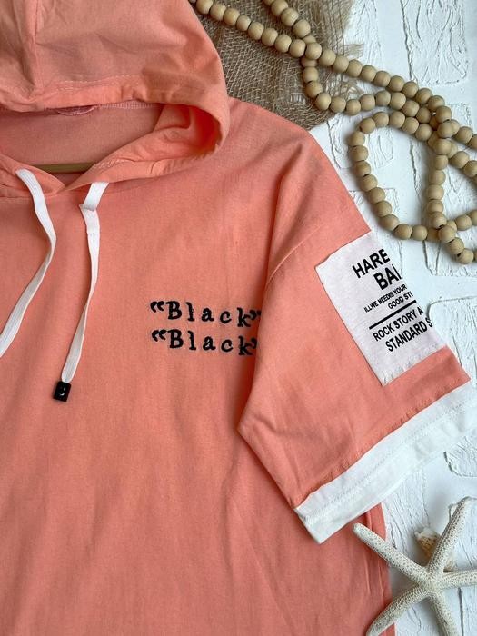 1456- تیشرت کلاهدار کد 009