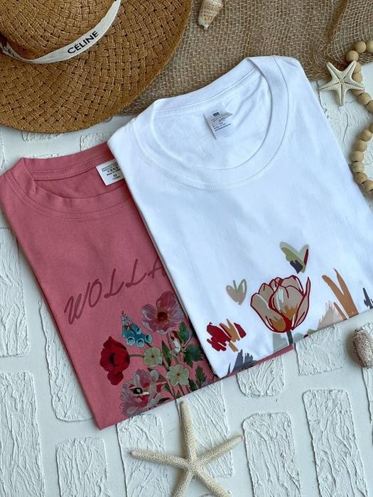 1462- تیشرت گل کد 014