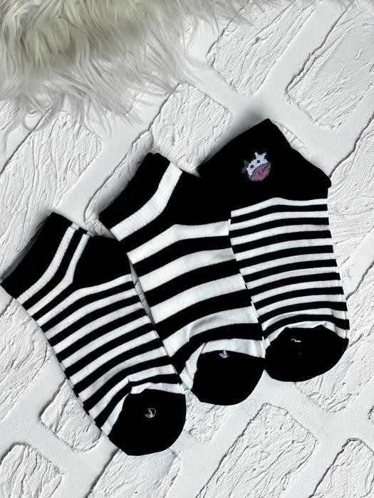 1470- جوراب طرح گاو کد 0006