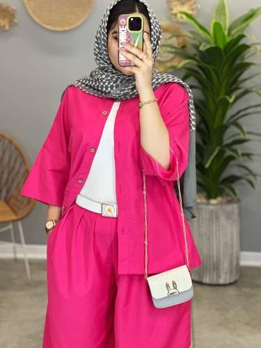 1463-ست شومیز شلوار قاصدک