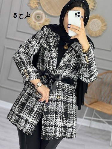 0880_کت مزونی شانل چرم