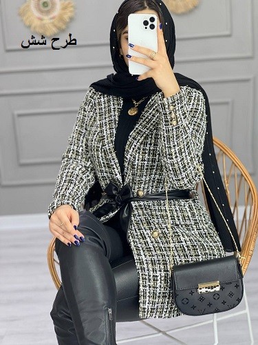 0880_کت مزونی شانل چرم