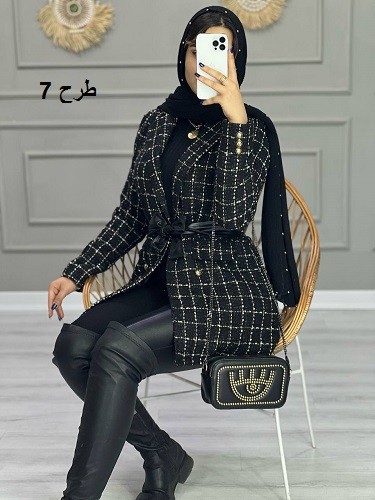 0880_کت مزونی شانل چرم