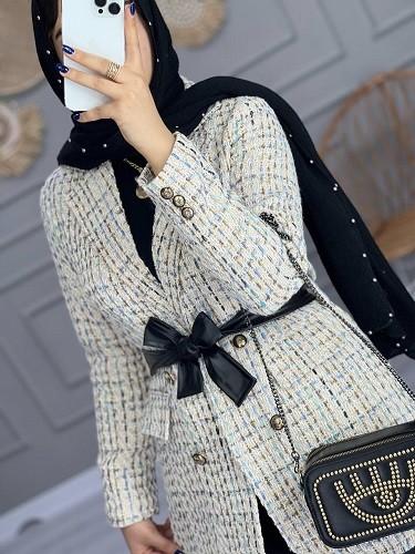 0880_کت مزونی شانل چرم