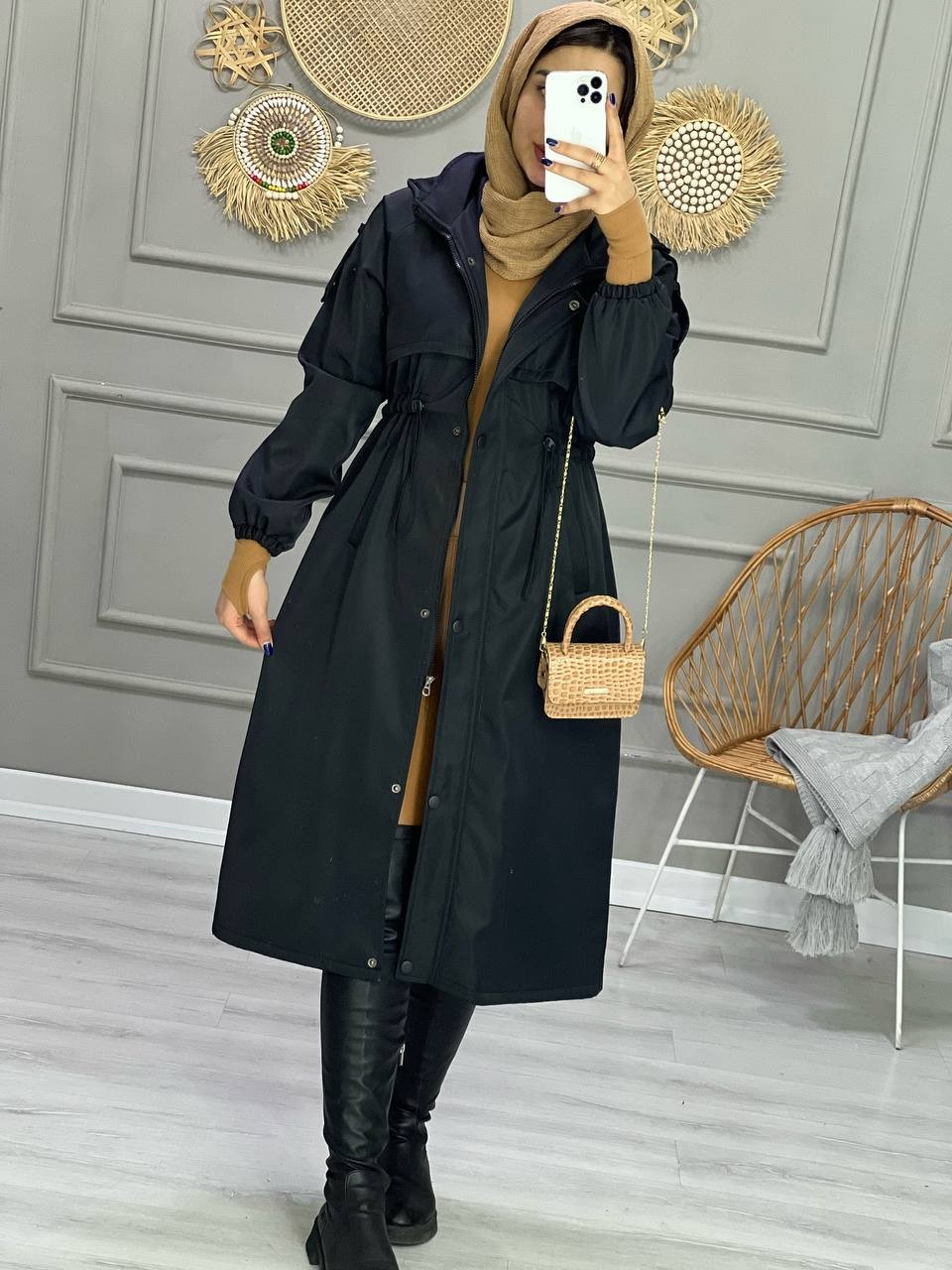 0891-بارونی کاپشنی فرانسه