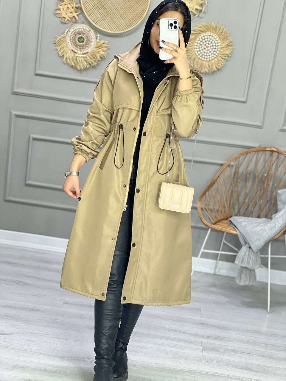 0891-بارونی کاپشنی فرانسه