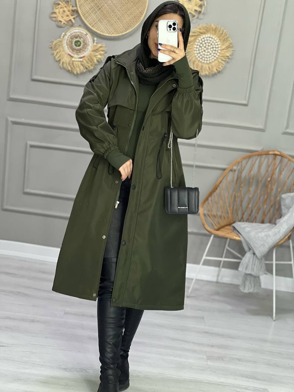 0891-بارونی کاپشنی فرانسه