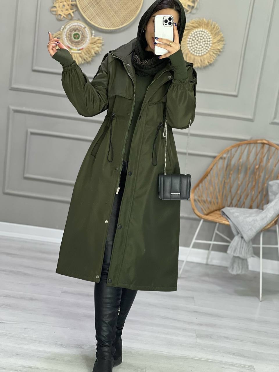 0891-بارونی کاپشنی فرانسه