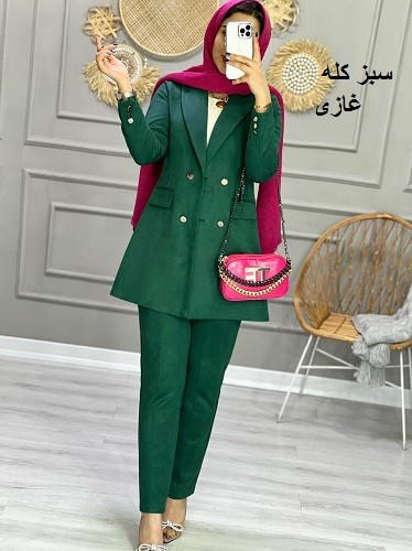 0995_کت و شلوار سوییت ارغوان
