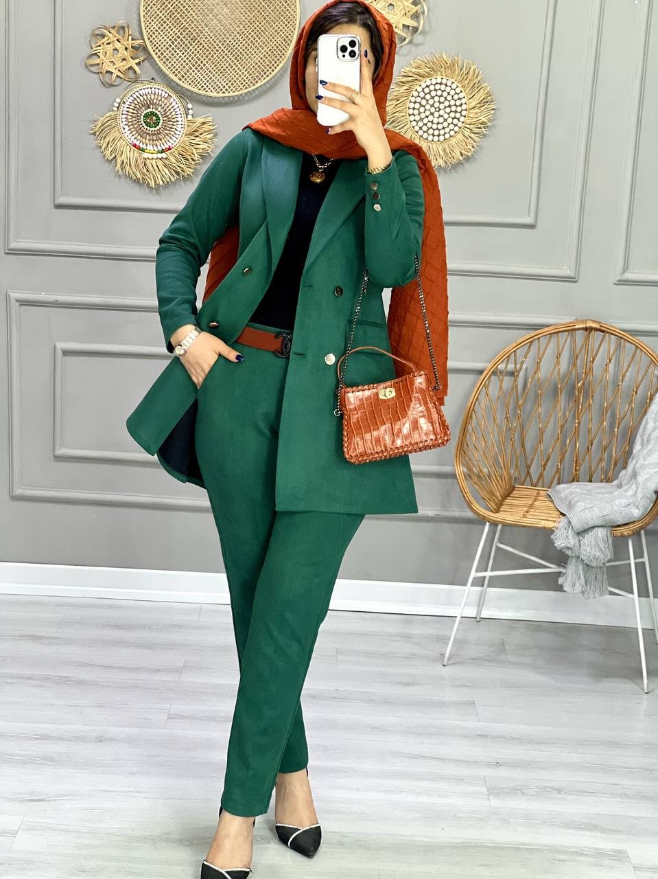 0995_کت و شلوار سوییت ارغوان