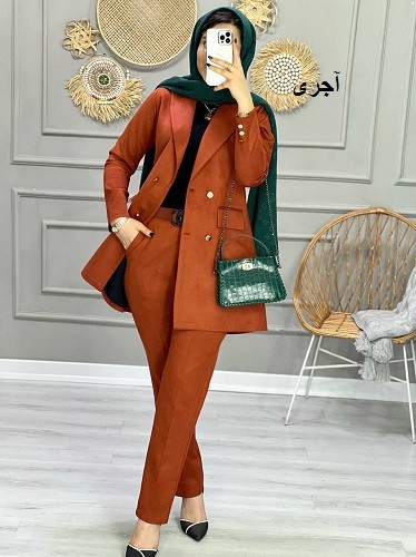 0995_کت و شلوار سوییت ارغوان