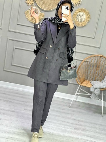 0995_کت و شلوار سوییت ارغوان