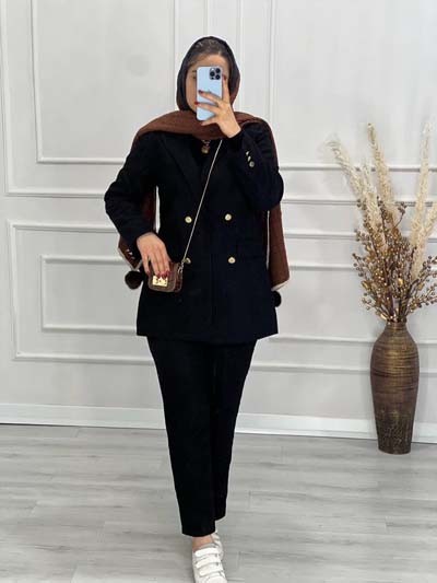 0523- کت شلوار مزونی آذین