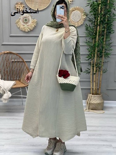 1223-پیراهن بلند دلتا