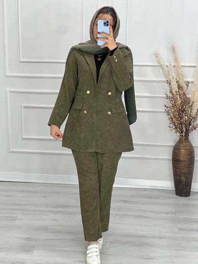 0523- کت شلوار مزونی آذین