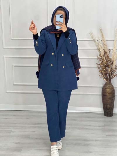 0523- کت شلوار مزونی آذین