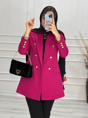 0579- کت مزونی شیکا