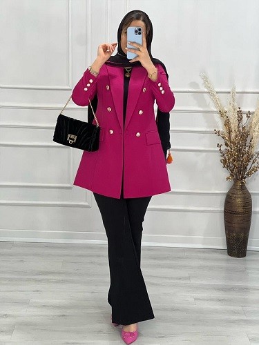 0579- کت مزونی شیکا