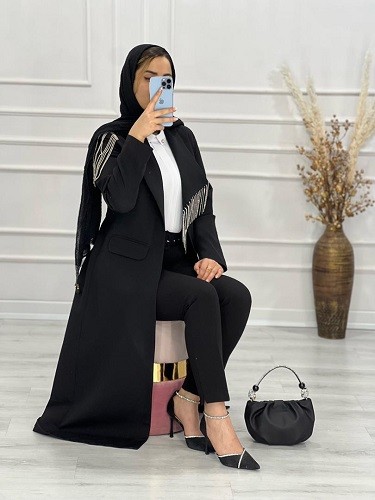 0581- مانتو مزونی تالیا