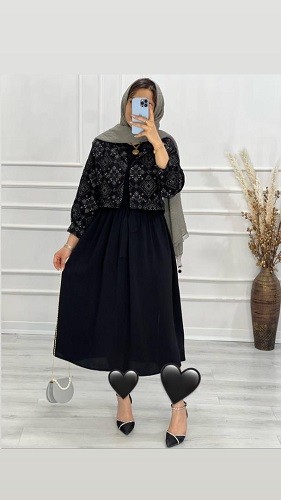 0595_کت  سارافون مزونی جیران