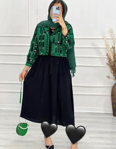 0595_کت  سارافون مزونی جیران