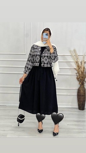 0595_کت  سارافون مزونی جیران