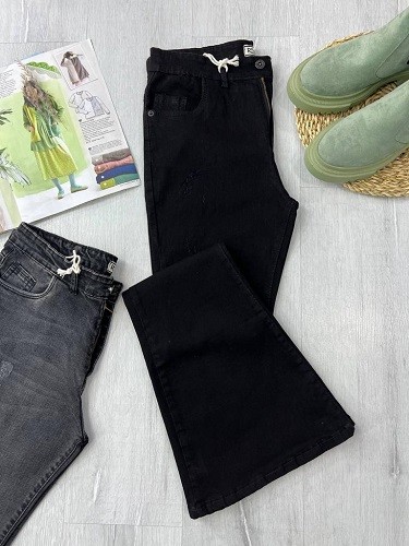 21423 - شلوارجین بوت کات مشکی